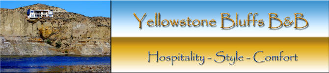 Hotels in Miles City, MT Yellowstone Bluffs B&B Logo